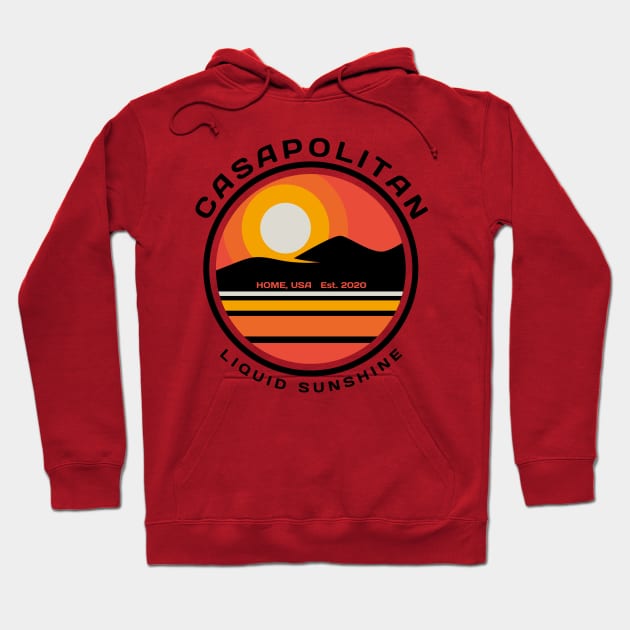 Casapolitan - Liquid Sunshine - Home, USA 2020 Hoodie by All About Nerds